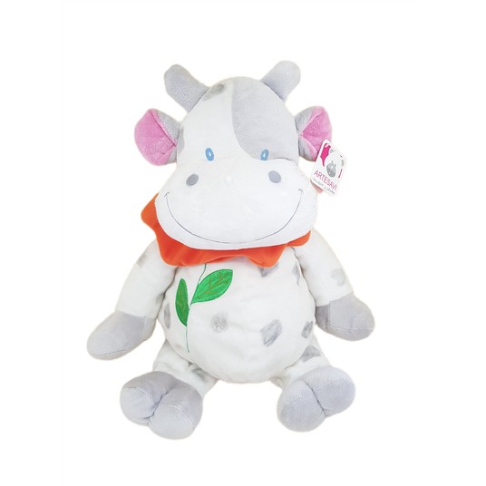KRÓWKA SZARA Z KWIATKIEM 38CM CREATOR 832/3 -zdjęcie numer 1