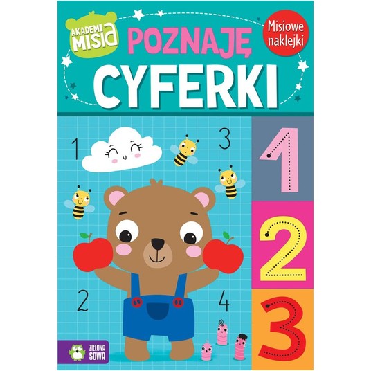 KSIĄŻECZKA Akademia Misia. Poznaję cyferki 5640 -zdjęcie numer 1