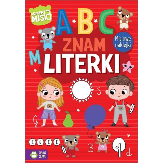 KSIĄŻECZKA Akademia Misia. Znam literki 5671 -zdjęcie numer 1