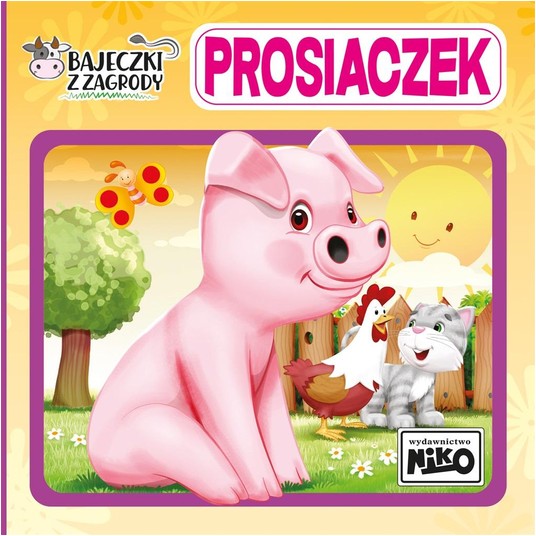 KSIĄŻECZKA Bajeczki z zagrody. Prosiaczek 5890 -zdjęcie numer 1