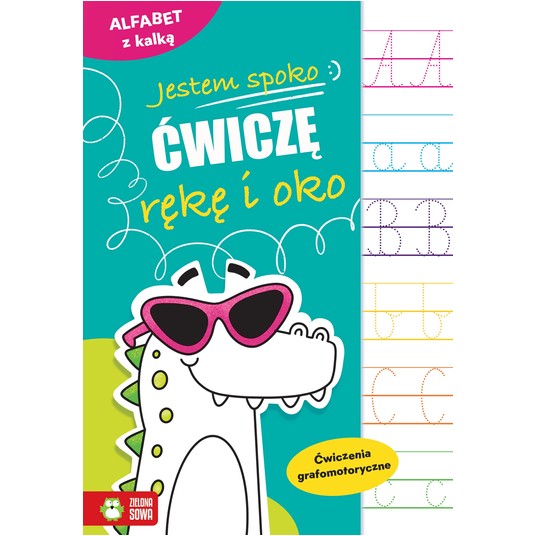 KSIĄŻECZKA Jestem spoko. Alfabet z kalką 5961 -zdjęcie numer 1