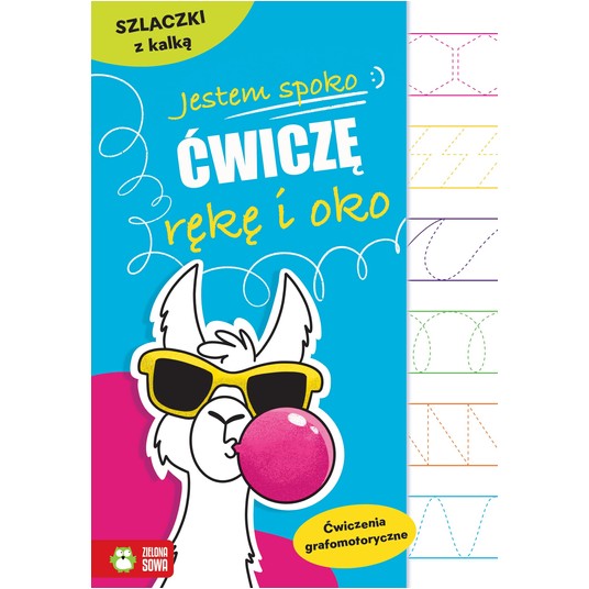 KSIĄŻECZKA Jestem spoko. Szlaczki z kalką 5954 -zdjęcie numer 1