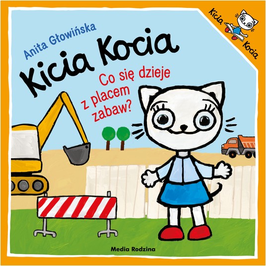 KSIĄŻECZKA KICIA KOCIA CO SIE DZIEJE Z PLACEM -zdjęcie numer 1