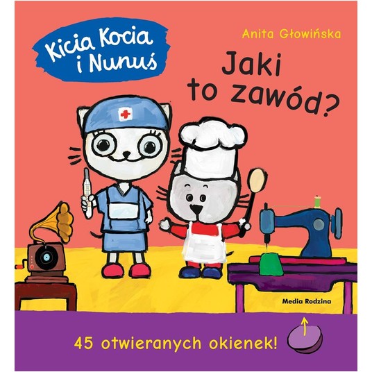 KSIĄŻECZKA KICIA KOCIA I NUNUŚ JAKI TO ZAWÓD? 1591 -zdjęcie numer 1