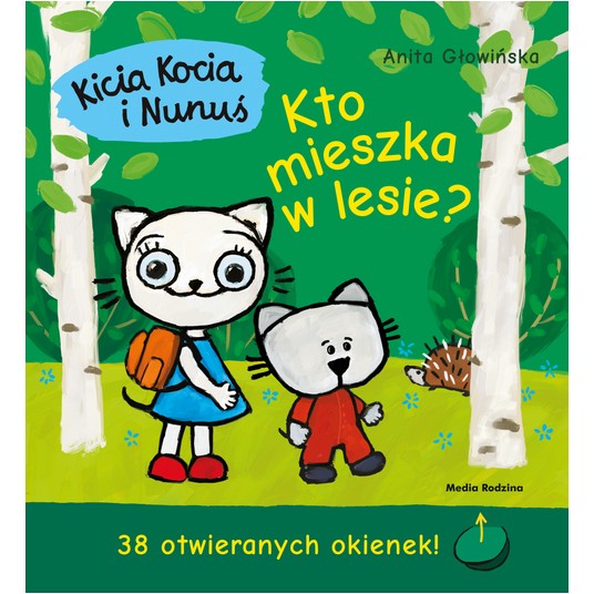 KSIĄŻECZKA KICIA KOCIA I NUNUŚ KTO MIESZKA W LESIE -zdjęcie numer 1