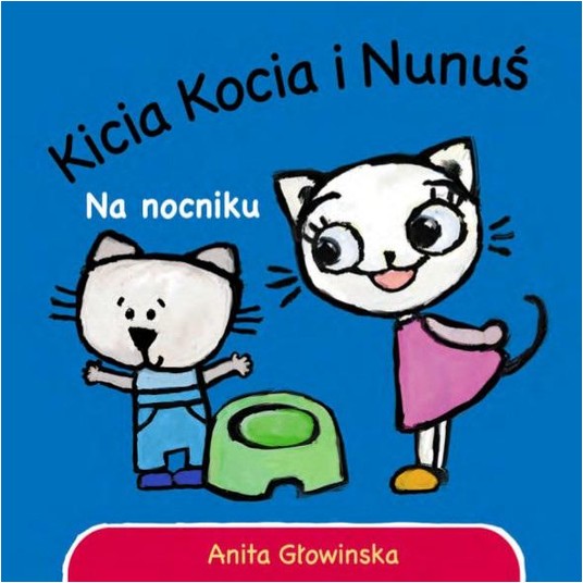 KSIĄŻECZKA KICIA KOCIA I NUNUŚ NA NOCNIKU 4158 -zdjęcie numer 1