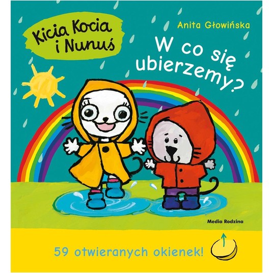 KSIĄŻECZKA KICIA KOCIA I NUNUŚ W CO SIĘ UBIERZEMY -zdjęcie numer 1