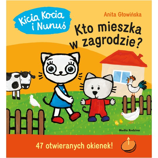 KSIĄŻECZKA KICIA KOCIA KTO MIESZKA W ZAGRODZIE? -zdjęcie numer 1