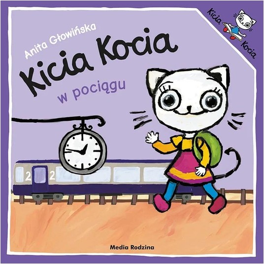 KSIĄŻECZKA KICIA KOCIA W POCIĄGU 9269 -zdjęcie numer 1
