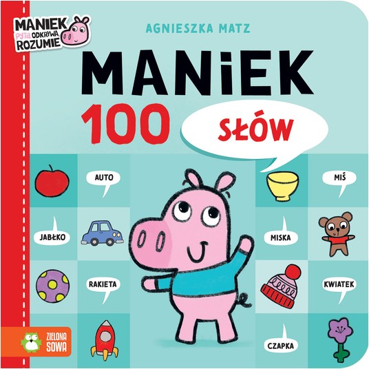 Książeczka Maniek. 100 słów 0334 -zdjęcie numer 1