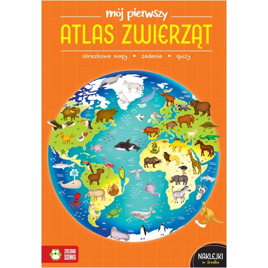 Książeczka MÓJ PIERWSZY ATLAS ZWIERZĄT 7774 -zdjęcie numer 1