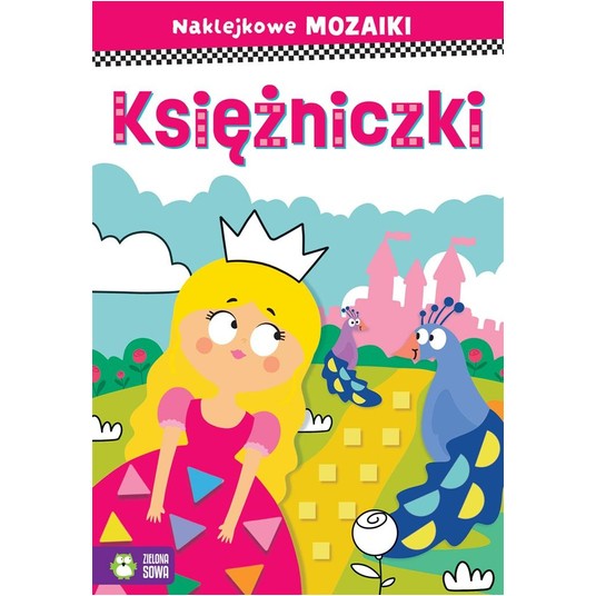 KSIĄŻECZKA Naklejkowe mozaiki Księżniczki 7668 -zdjęcie numer 1