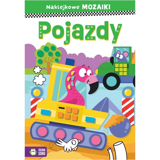 KSIĄŻECZKA Naklejkowe mozaiki. Pojazdy 7644 -zdjęcie numer 1