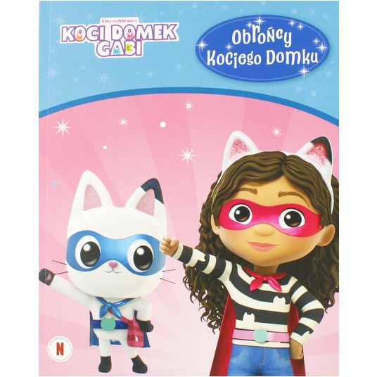 KSIĄŻECZKA OBROŃCY KOCIEGO DOMKU GABI KS97658 -zdjęcie numer 1