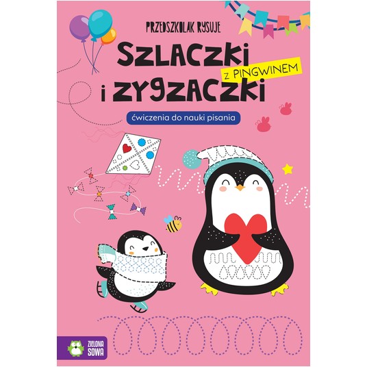 KSIĄŻECZKA Przedszkolak rysuje Szlaczki i zygzaczk -zdjęcie numer 1