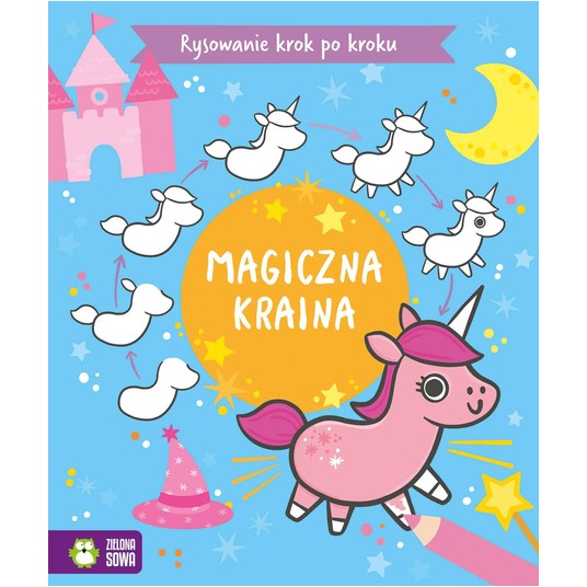 KSIĄŻECZKA Rysowanie krok po kroku Magiczna kraina -zdjęcie numer 1