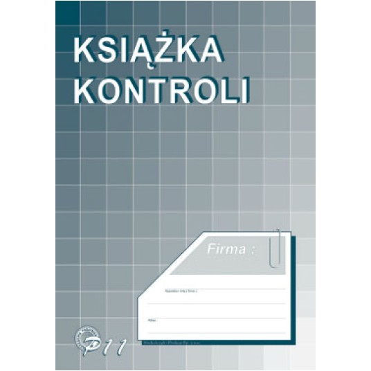 KSIĄŻKA KONTROLI A4 P11 -zdjęcie numer 1