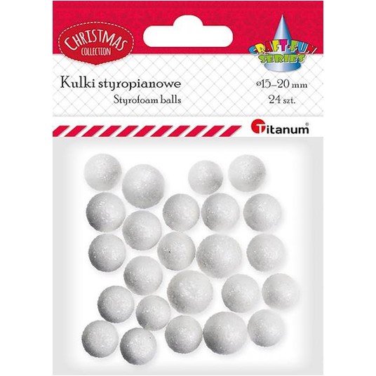 KULE STYR.A`24 BIAŁE 12-15CM -zdjęcie numer 1