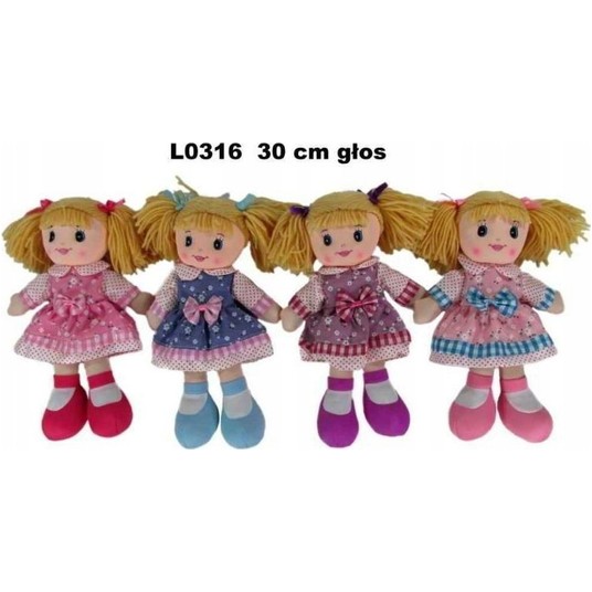 LALKA 4 ASST 30 CM GŁOS 156563 -zdjęcie numer 1