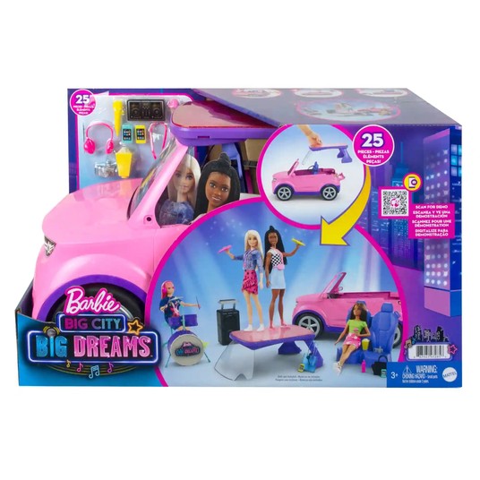 LALKA BARBIE BIG CITY SAMOCHÓD KONCERTOWA SCENA -zdjęcie numer 1