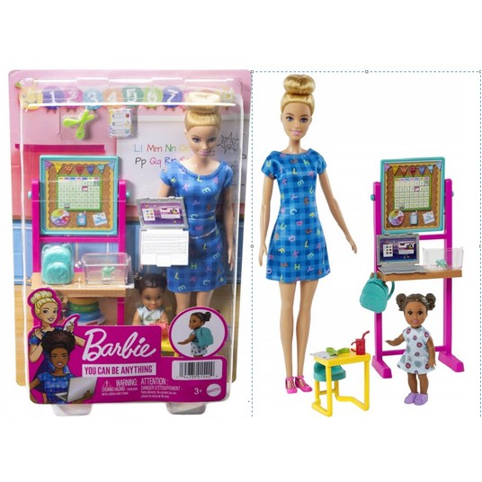 LALKA BARBIE KIERA NAUCZYCIELKA BLOND HCN19 5429 -zdjęcie numer 1