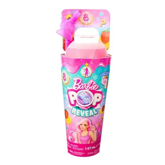 LALKA BARBIE POP REV OWOCOWY SOK ASORTYMENT HNW40 -zdjęcie numer 1