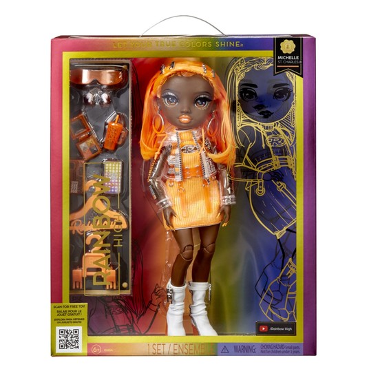 LALKA RAINBOW HIGH FASHION MICHELLE ST 3127 -zdjęcie numer 1