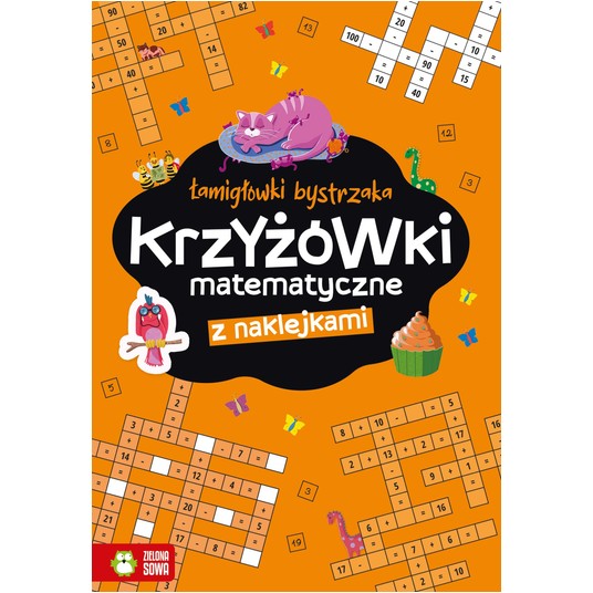 Łamigłówki bystrzaka. Krzyzówki matematyczne 9788 -zdjęcie numer 1