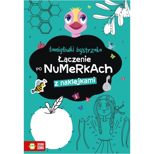Łamigłówki bystrzaka.Łączenie po numerkach 97883 -zdjęcie numer 1