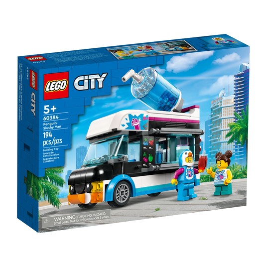 LEGO CITY 60384 PINGWINIA FURGONETKA ZE SLUSHEM -zdjęcie numer 1