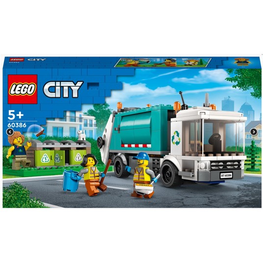 LEGO CITY 60386 CIĘŻARÓWKA RECYKLINGOWA 6410 -zdjęcie numer 1