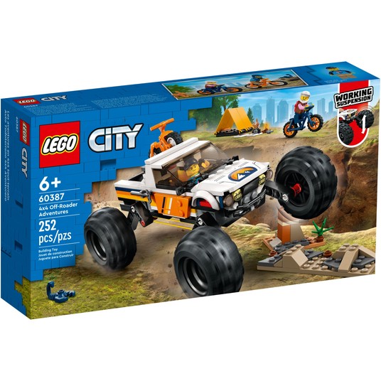 LEGO CITY 60387 PRZYGODY SAMOCHODEM TERENOWYM 4X4 -zdjęcie numer 1
