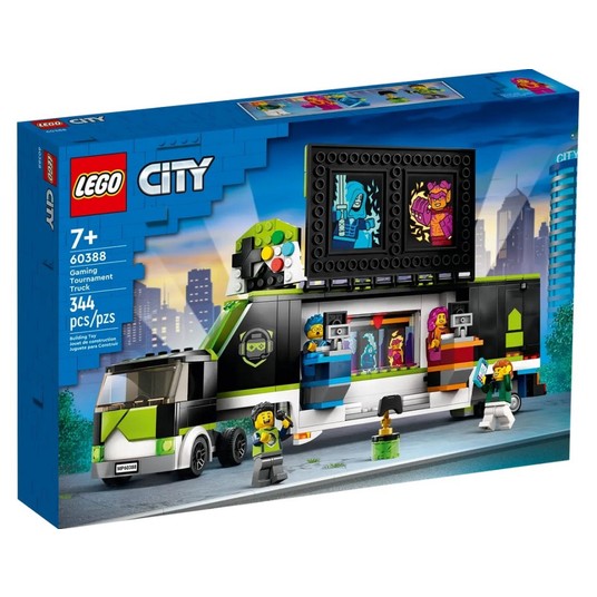 LEGO CITY 60388 CIĘŻARÓWKA NA TURNIEJ GIER 6434 -zdjęcie numer 1