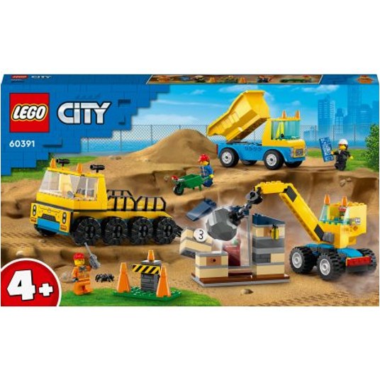 LEGO CITY 60391 CIĘŻARÓWKI I DŹWIG Z KULĄ 6465 -zdjęcie numer 1