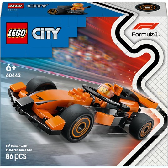 LEGO CITY 60442 Kierowca i bolid McLaren 2489 -zdjęcie numer 1