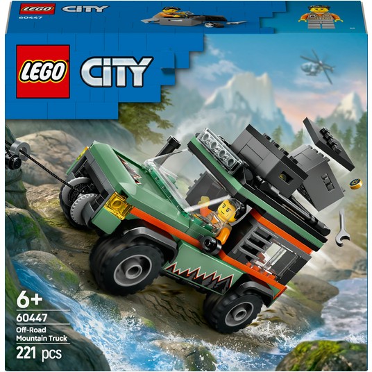 LEGO CITY 60447 Górska ciężarówka terenowa 4x4 -zdjęcie numer 1
