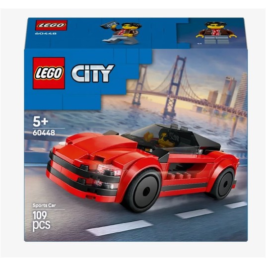 LEGO CITY 60448 Czerwony samochód sportowy 2403 -zdjęcie numer 1