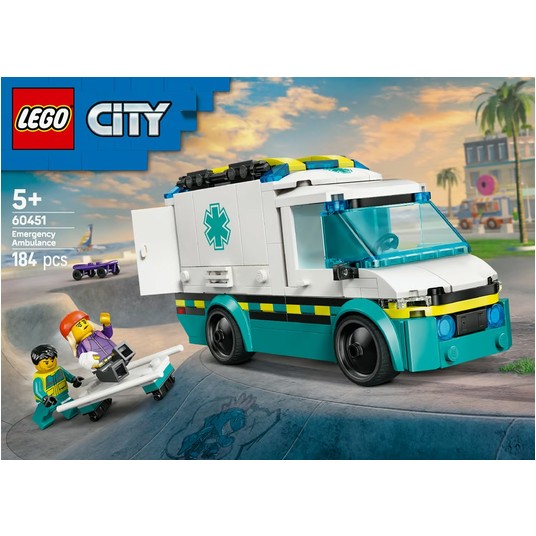 LEGO CITY 60451 KARETKA POGOTOWIA 2692 -zdjęcie numer 1