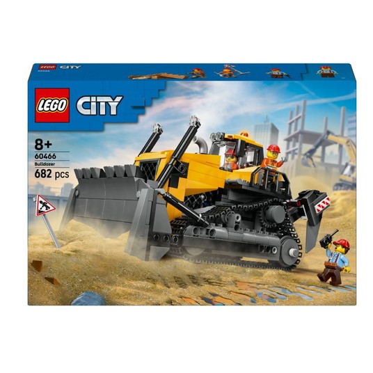 LEGO CITY 60466 Żółty buldożer -zdjęcie numer 1