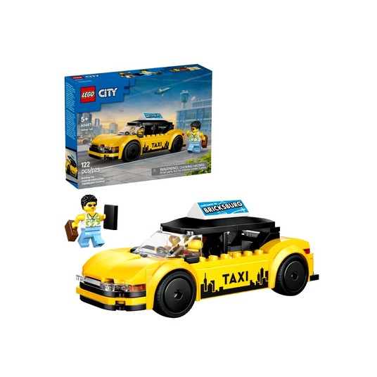 LEGO CITY 60487 Żółta taksówka -zdjęcie numer 1