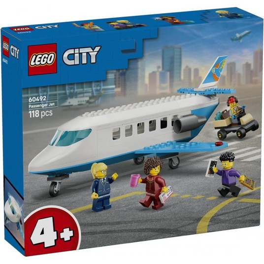 LEGO CITY 60492 Samolot pasażerski -zdjęcie numer 1