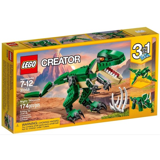LEGO CREATOR 31058 CREATOR POTĘŻNE DINOZAURY 7535 -zdjęcie numer 1