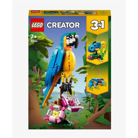 LEGO CREATOR 31136 EGZOTYCZNA PAPUGA 5895 -zdjęcie numer 1