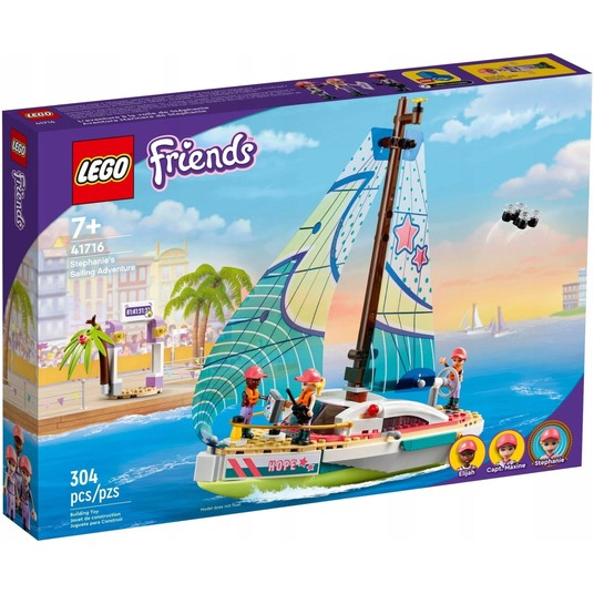 LEGO FRIENDS 41716 STEPHANIE I PRZYGODA POD ŻAGLAM -zdjęcie numer 1