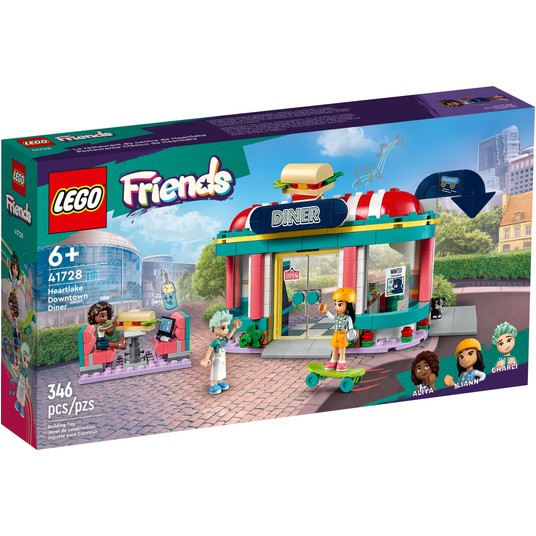 LEGO FRIENDS 41728 BAR W ŚRÓDMIEŚCIU HEARTLAKE5048 -zdjęcie numer 1