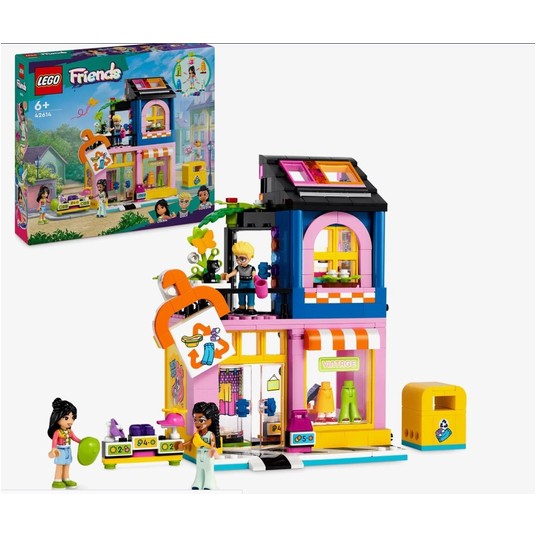LEGO FRIENDS 42614 SKLEP Z UŻYWANĄ ODZIEŻĄ 9343 -zdjęcie numer 1