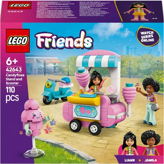 LEGO FRIENDS 42643 STOISKO Z WATĄ CUKROWĄ A'4 8275 -zdjęcie numer 1