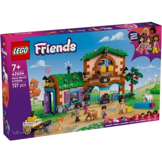 LEGO FRIENDS 42654 Ranczo kucyków i stajnia 5220 -zdjęcie numer 1