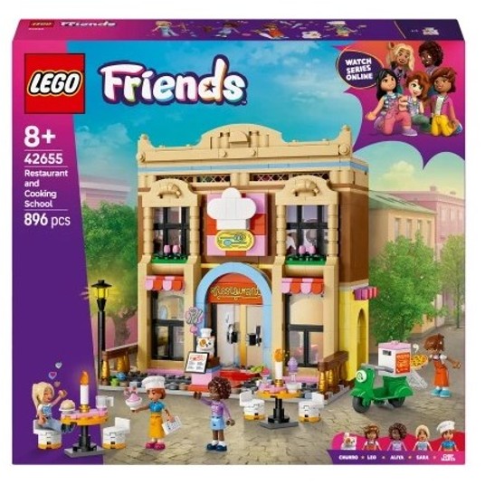 LEGO FRIENDS 42655 Restauracja i szkoła gotowania -zdjęcie numer 1