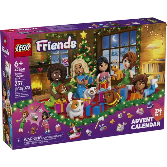 LEGO FRIENDS 42668 Kalendarz adwentowy 2025 -zdjęcie numer 1